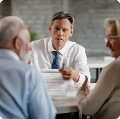 people in a meeting