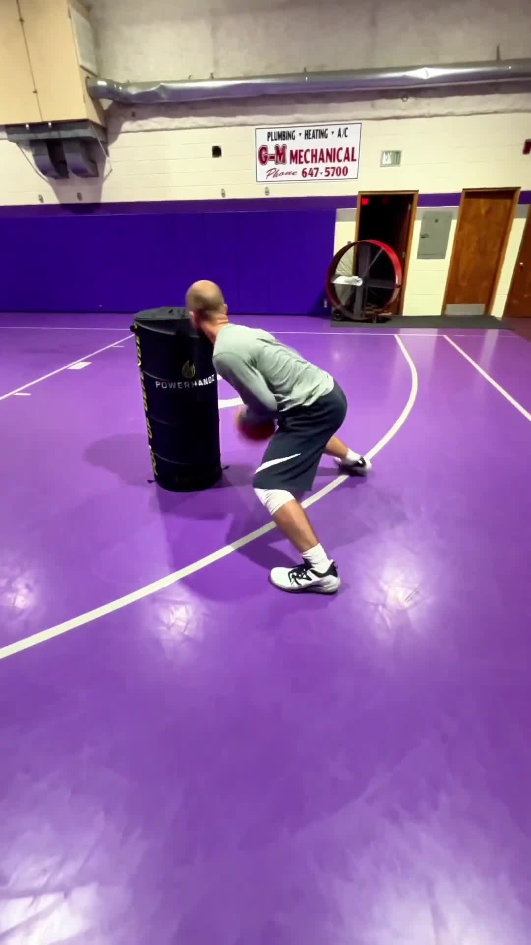 Triple-Threat Footwork Around the Arc into Scoring