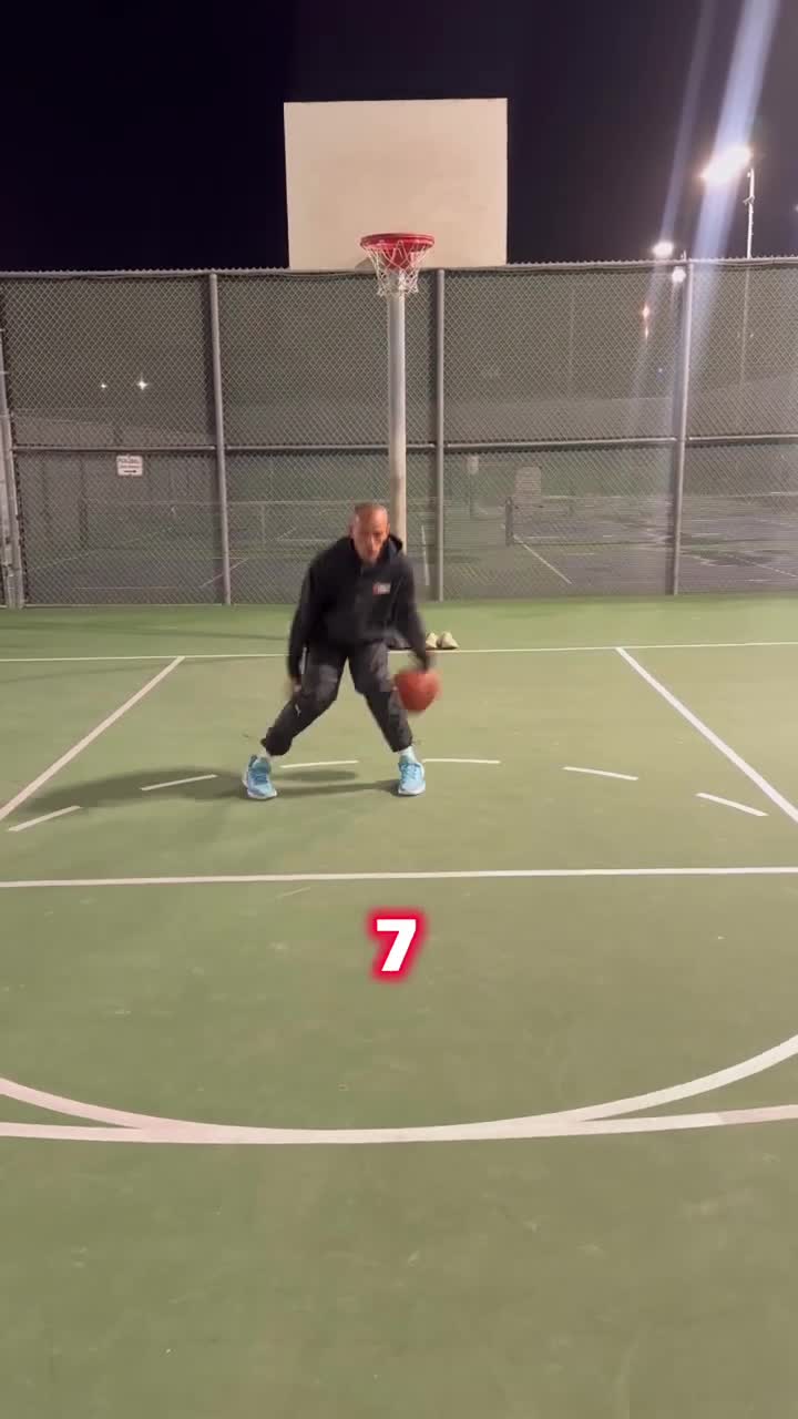 Step-Back Dribble Shot Skills