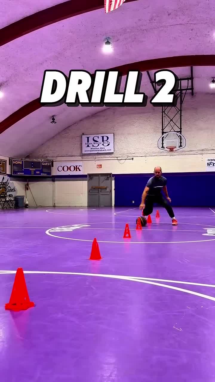 Cone Rhythm Dribbling