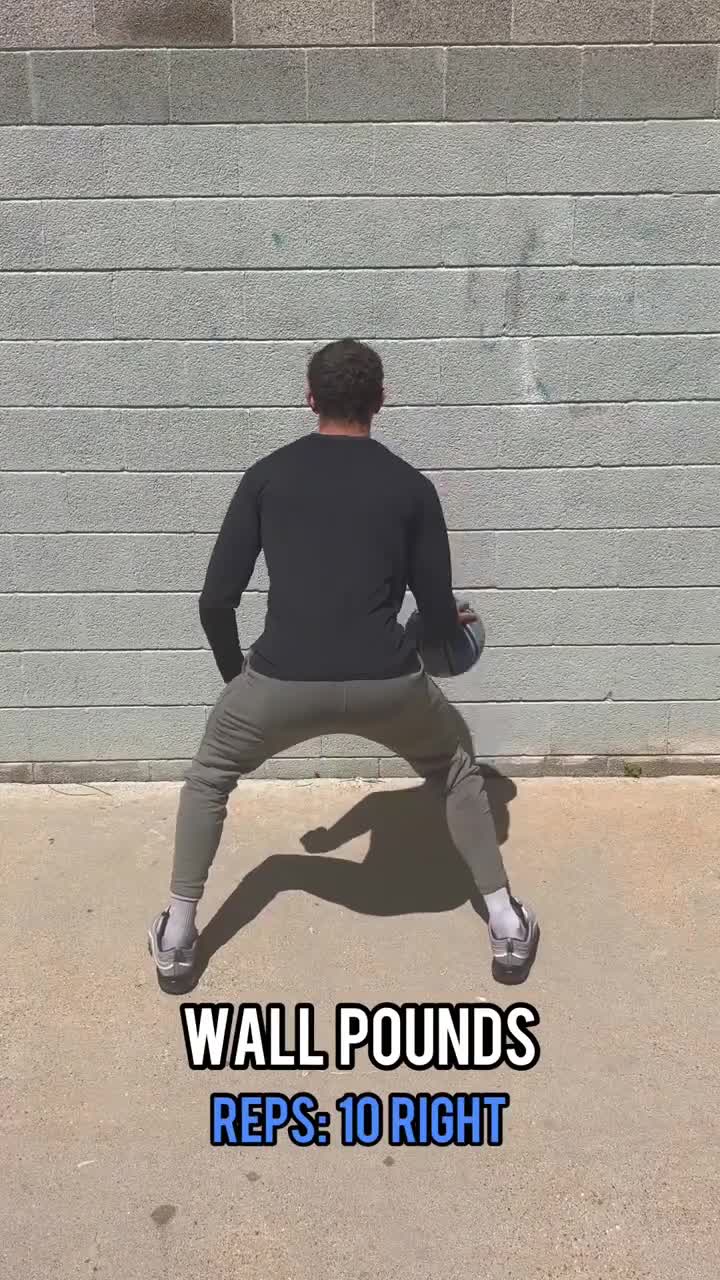 Wall Basketball Workout
