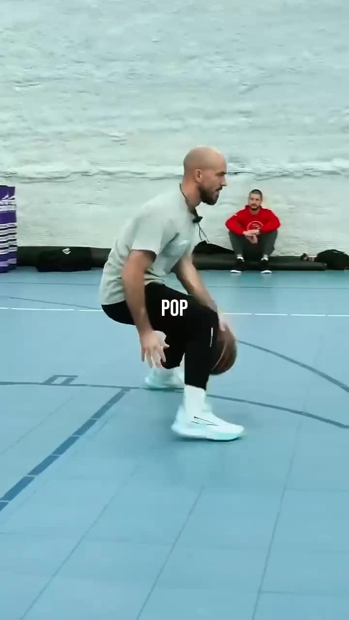 Pound Between Dribble