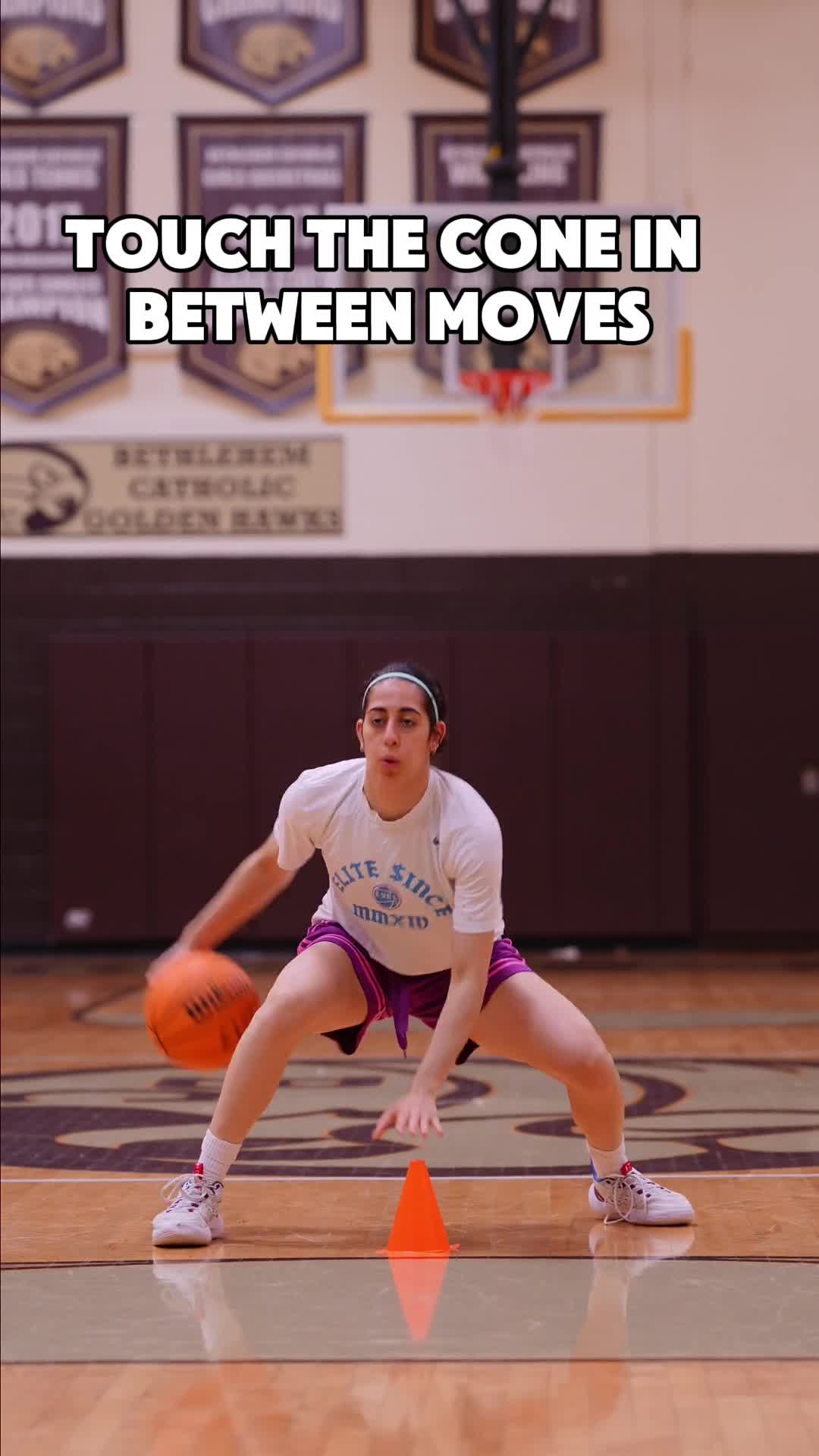 Low Cone Dribble Touches