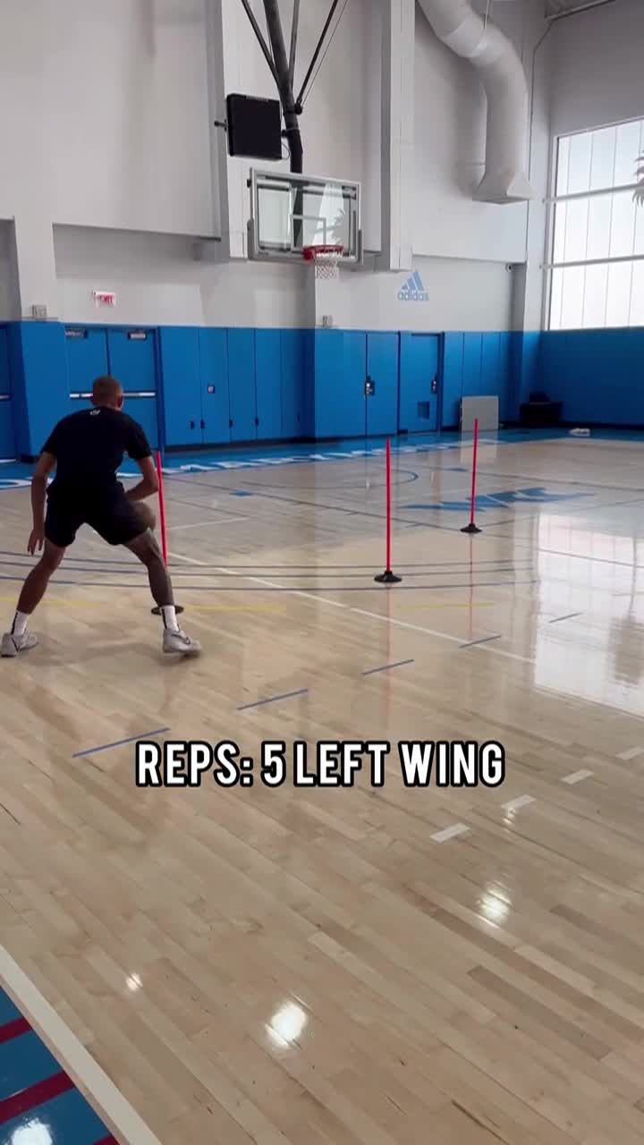 Dribble Pull-Up Shooting Circuit