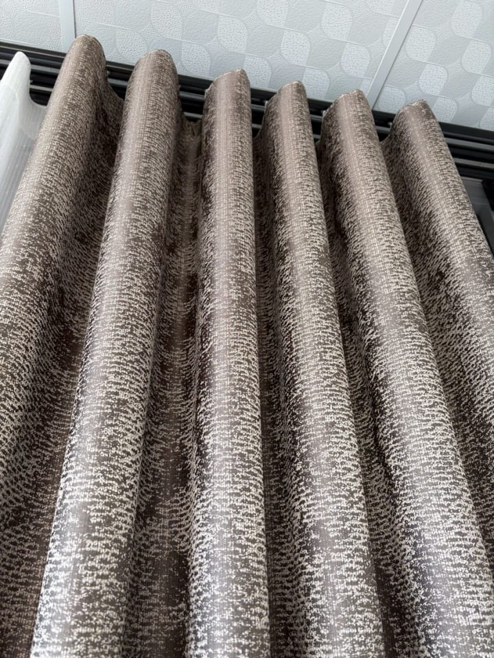 Çağla Jakarlı Fon Perde 80 cm Dikili S Pile