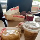 Tim Hortons storefront and interior at 1315 2 St W, Brooks, AB