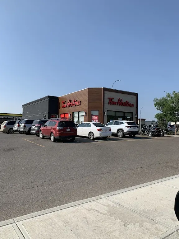 Tim Hortons storefront and interior at 2516 - 21st Avenue, Coaldale, AB
