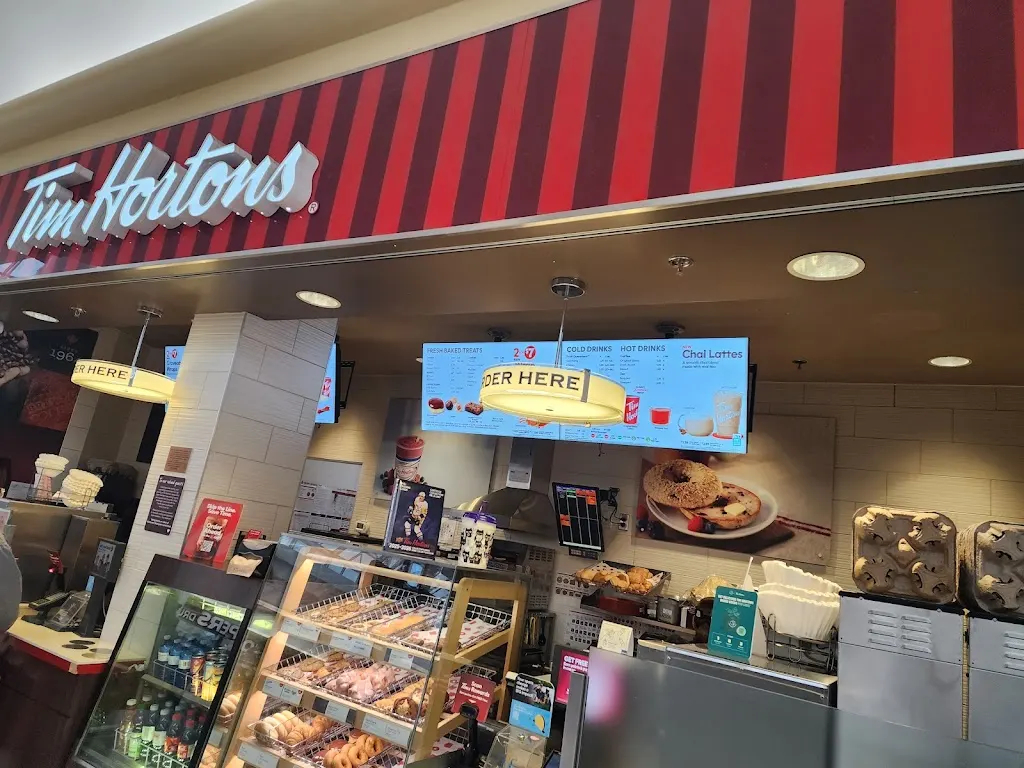Tim Hortons storefront and interior at 2331 66 Street Nw, Edmonton, AB