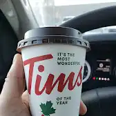 Tim Hortons storefront and interior at 111 Thickwood Blvd, Fort Mcmurray, AB