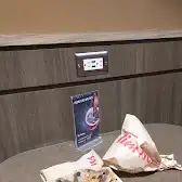 Tim Hortons storefront and interior at 9101 92 Avenue, Grande Prairie, AB