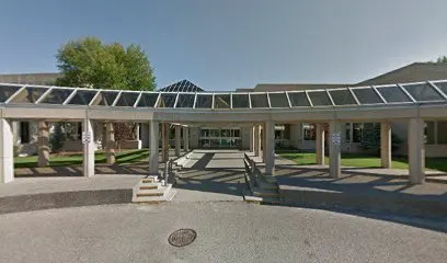 Tim Hortons storefront and interior at 3000 College Drive South Lethbridge College, Lethbridge, AB