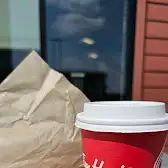 Tim Hortons storefront and interior at 1810 Strachan Rd Se, Medicine Hat, AB