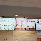 Tim Hortons storefront and interior at 1101 20 Thomlison Avenue, Red Deer, AB