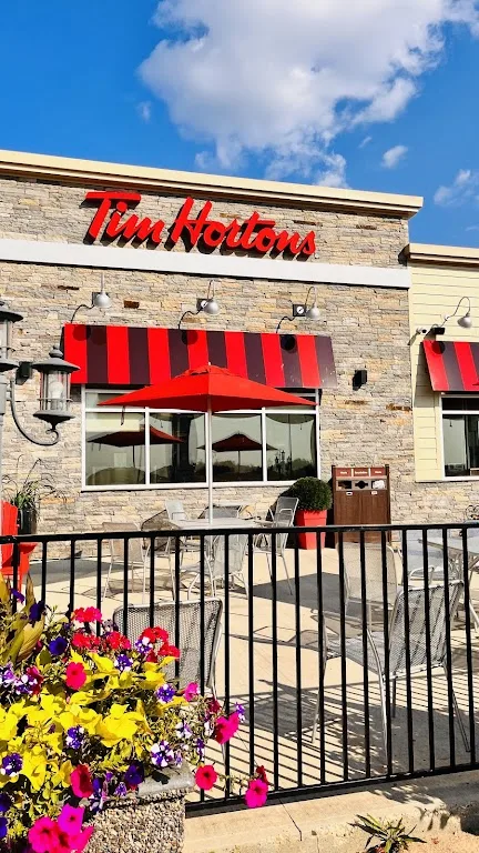 Tim Hortons storefront and interior at Unit #102, 4801 Ochre Park, Redwater, AB