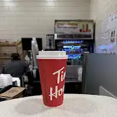 Tim Hortons storefront and interior at 30340 Automall Dr, Abbotsford, BC