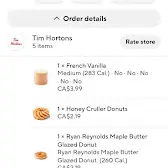 Tim Hortons storefront and interior at 3965 North Rd, Burnaby, BC