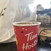 Tim Hortons storefront and interior at 101-955 Austin Ave, Coquitlam, BC