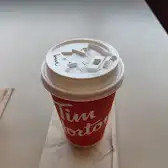 Tim Hortons storefront and interior at 1285 Rogers Way, Kamloops, BC