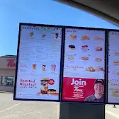 Tim Hortons storefront and interior at 3491 Sexsmith Rd, Kelowna, BC