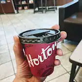 Tim Hortons storefront and interior at 37 North Shore Rd, Lake Cowichan, BC