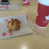 Tim Hortons storefront and interior at 845 Goldstream Ave, Langford, BC