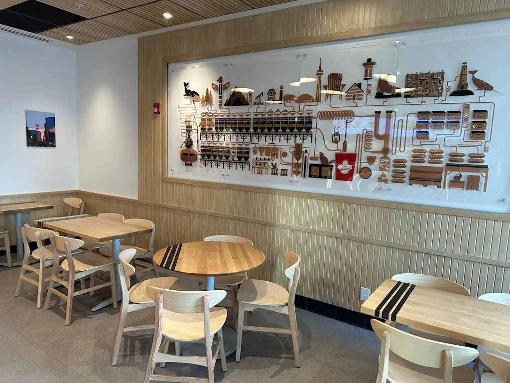 Tim Hortons storefront and interior at 8045 204th Street B115 Langley, Langley, BC