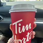 Tim Hortons storefront and interior at 780 6th St, New Westminster, BC