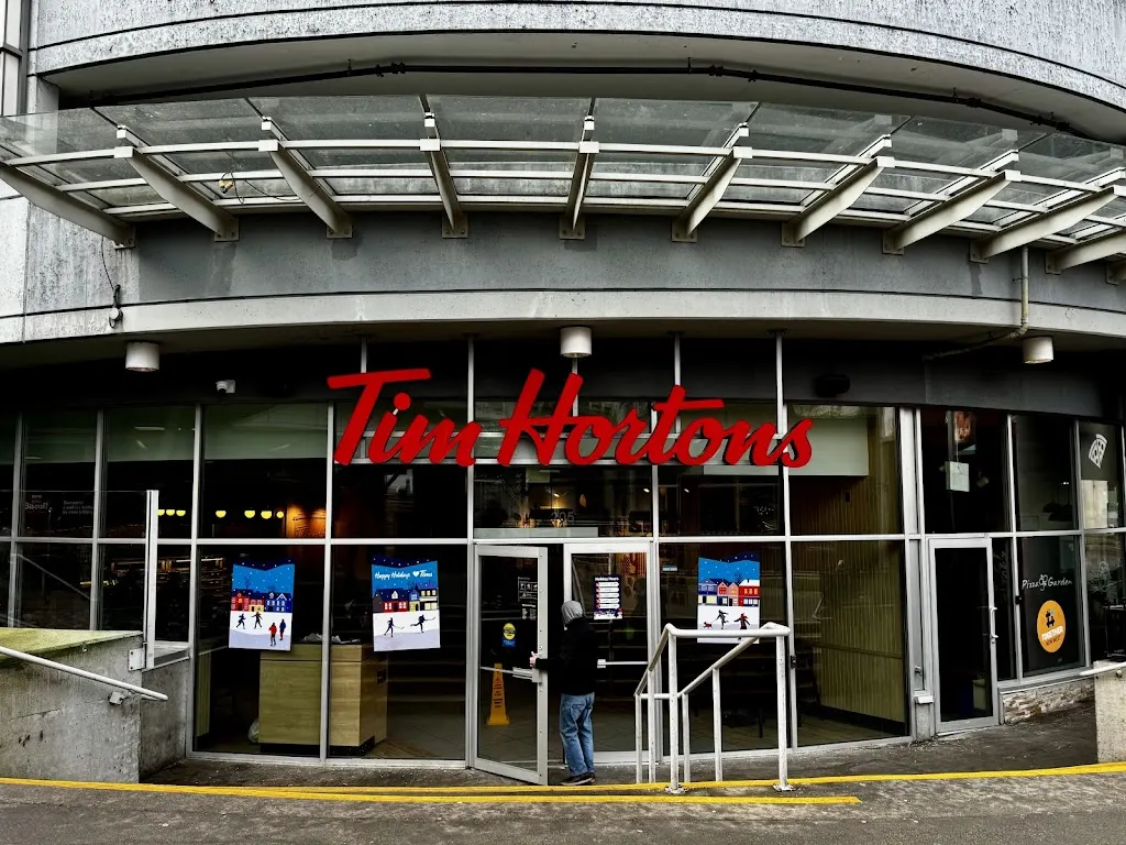 Tim Hortons storefront and interior at 800 Carnarvon St -unit#205, New Westminster, BC