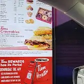 Tim Hortons storefront and interior at 4305 Redford St, Port Alberni, BC