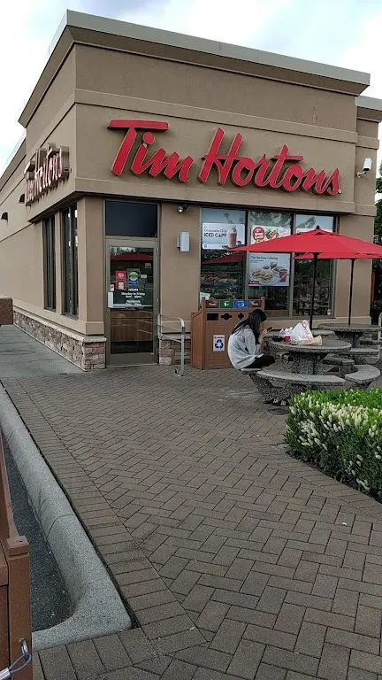 Tim Hortons storefront and interior at 1097 Nicola Ave, Port Coquitlam, BC