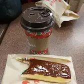 Tim Hortons storefront and interior at 2388 Ferry Ave, Prince George, BC