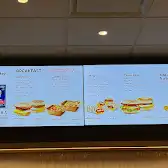 Tim Hortons storefront and interior at 8031 Williams Road, Richmond, BC