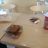 Tim Hortons storefront and interior at 11320 Steveston Hwy, Richmond, BC
