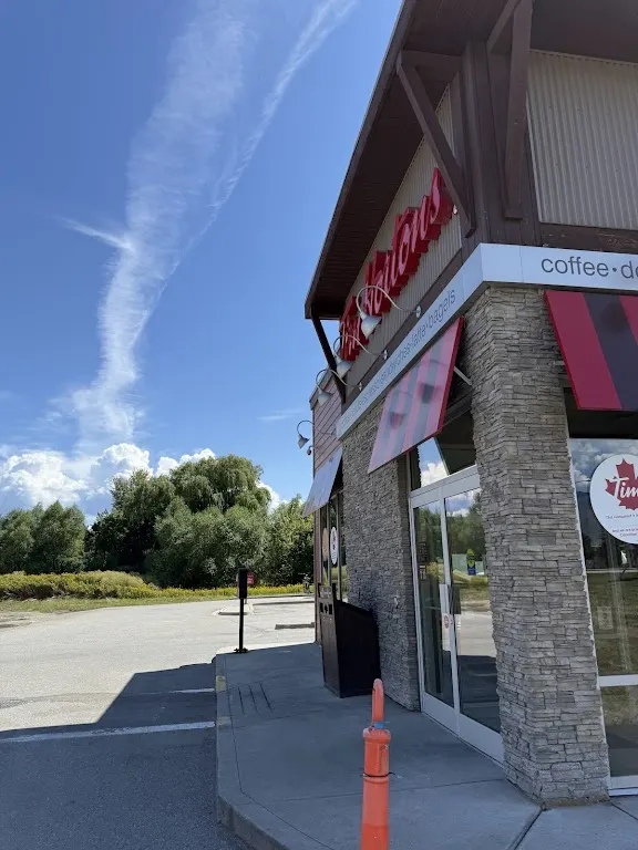 Tim Hortons storefront and interior at 2991 10th Ave Sw, Salmon Arm, BC
