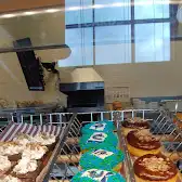 Tim Hortons storefront and interior at 12925 115th Avenue, Surrey, BC