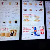 Tim Hortons storefront and interior at 15255 10 Hwy, Surrey, BC