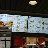 Tim Hortons storefront and interior at 4658 Lakelse Ave, Terrace, BC