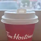 Tim Hortons storefront and interior at 1506 Swift Creek Road, Valemount, BC