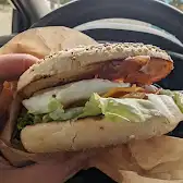 Tim Hortons storefront and interior at 1506 Swift Creek Road, Valemount, BC
