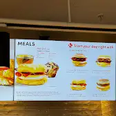 Tim Hortons storefront and interior at 756 Davie St, Vancouver, BC