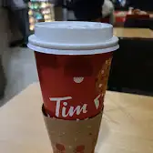 Tim Hortons storefront and interior at 1635 Commercial Dr, Vancouver, BC
