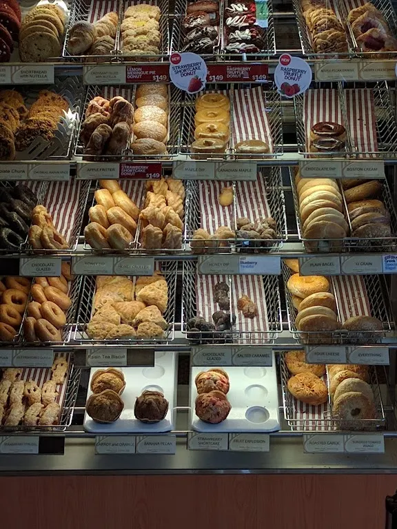 Tim Hortons storefront and interior at 2424 Main Mall - Forestry, Vancouver, BC