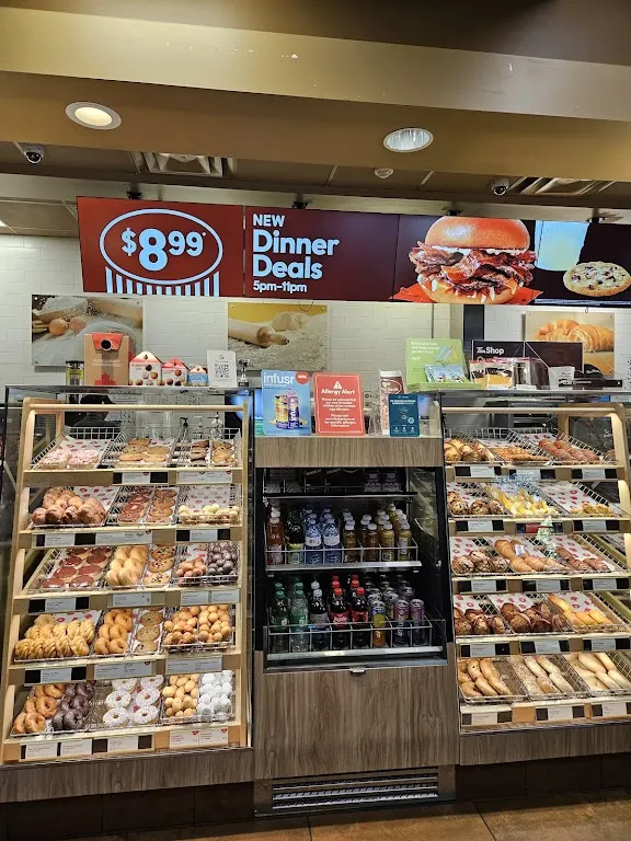 Tim Hortons storefront and interior at 1099 Mckenzie Ave, Victoria, BC