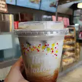 Tim Hortons storefront and interior at 2010 London Lane, Whistler, BC