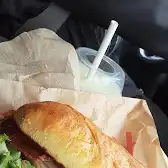 Tim Hortons storefront and interior at Tch 1 &amp; Provincial Rd 248, Elie, MB