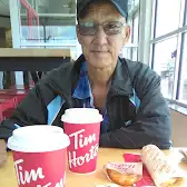 Tim Hortons storefront and interior at 353 Kelsey Trail, Swan River, MB