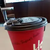 Tim Hortons storefront and interior at 75 Roseberry St, Campbellton, NB