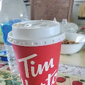 Tim Hortons storefront and interior at 22 F Tribe Rd, Perth-andover, NB