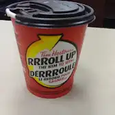 Tim Hortons storefront and interior at 130 Main St, Sussex, NB