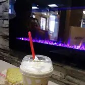 Tim Hortons storefront and interior at 235 Water St, St John's, NL
